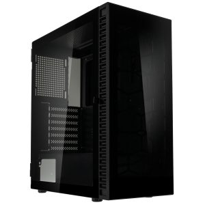 Kolink Observatory HF Glass Core Midi Tower - black