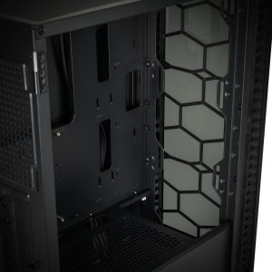 Kolink Observatory HF Glass Core Midi Tower - black