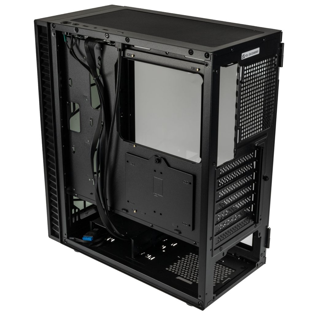 Kolink Observatory HF Glass Core Midi Tower - black