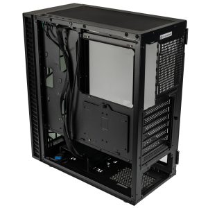 Kolink Observatory HF Glass Core Midi Tower - black