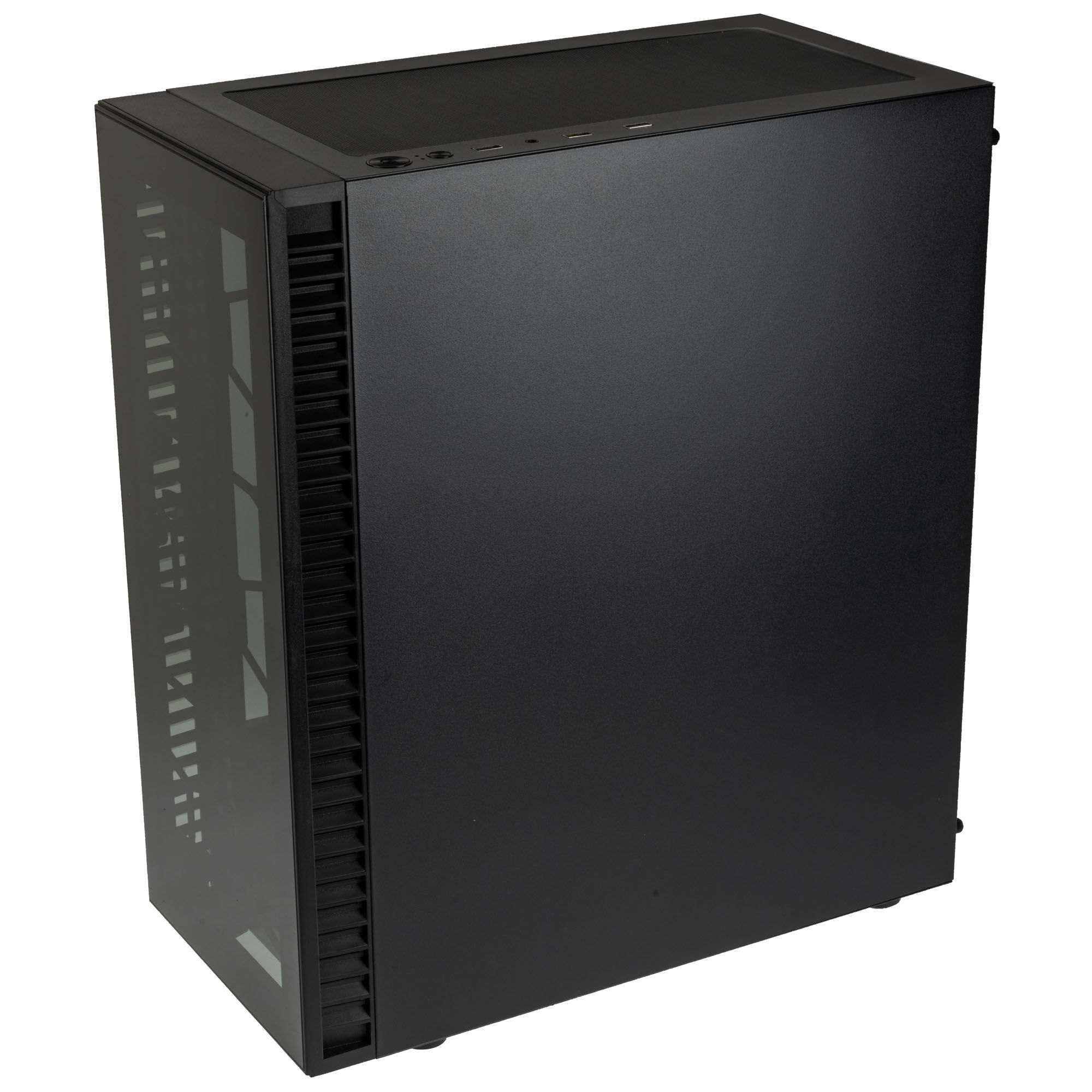 Kolink Observatory HF Glass Core Midi Tower - black