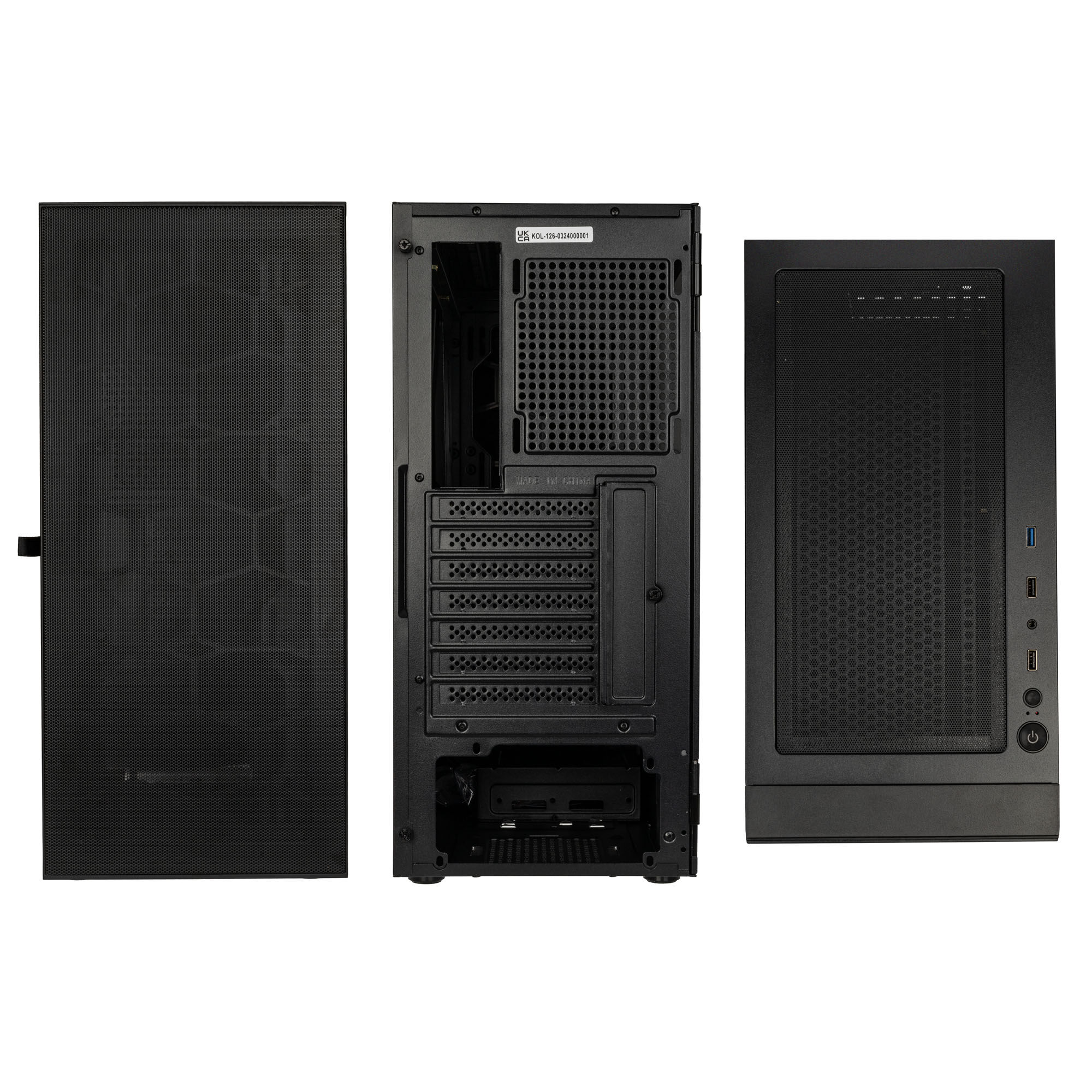 Kolink Observatory HF Mesh Core Midi Tower - black : image 3