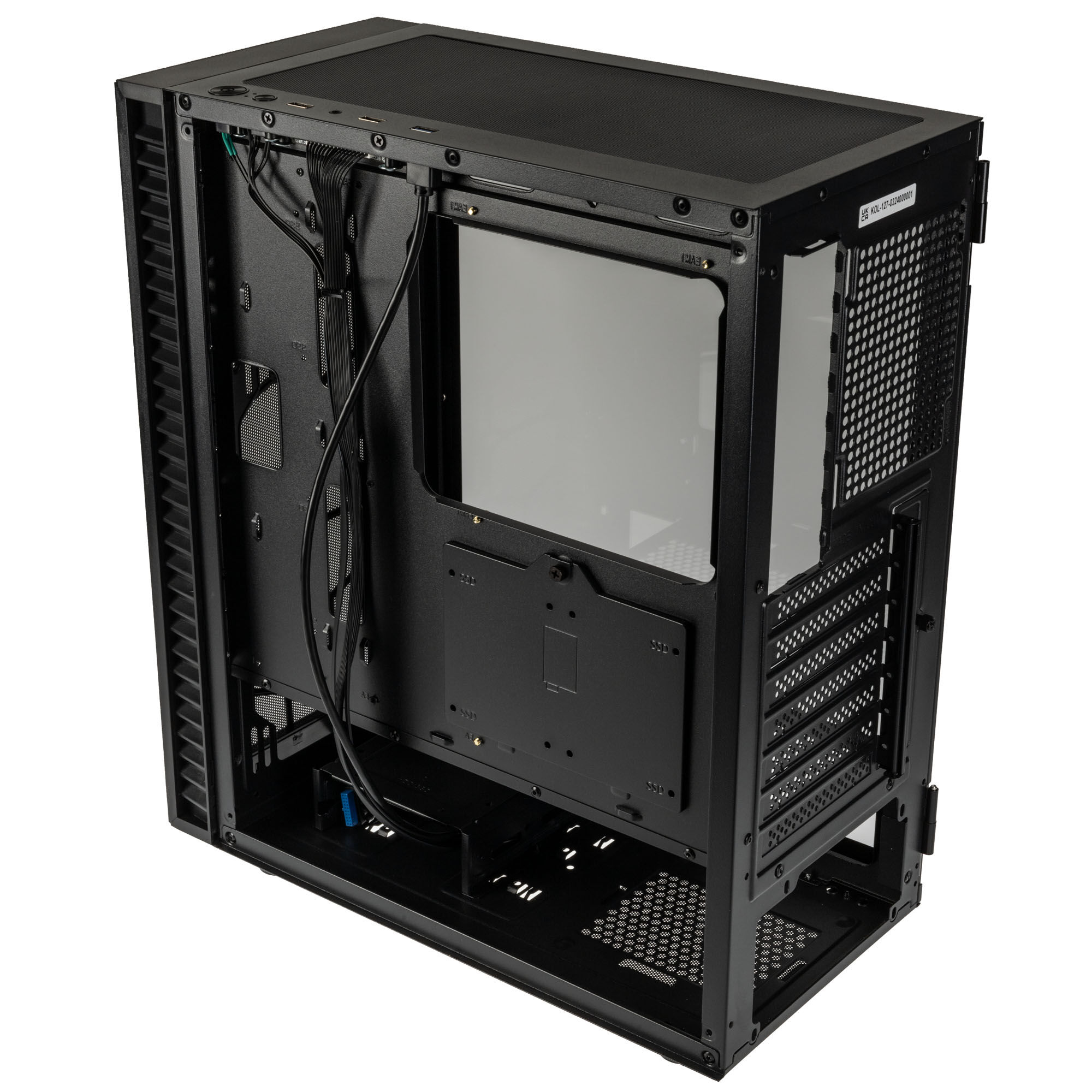Kolink Observatory HF Mesh Core Midi Tower - black : image 9