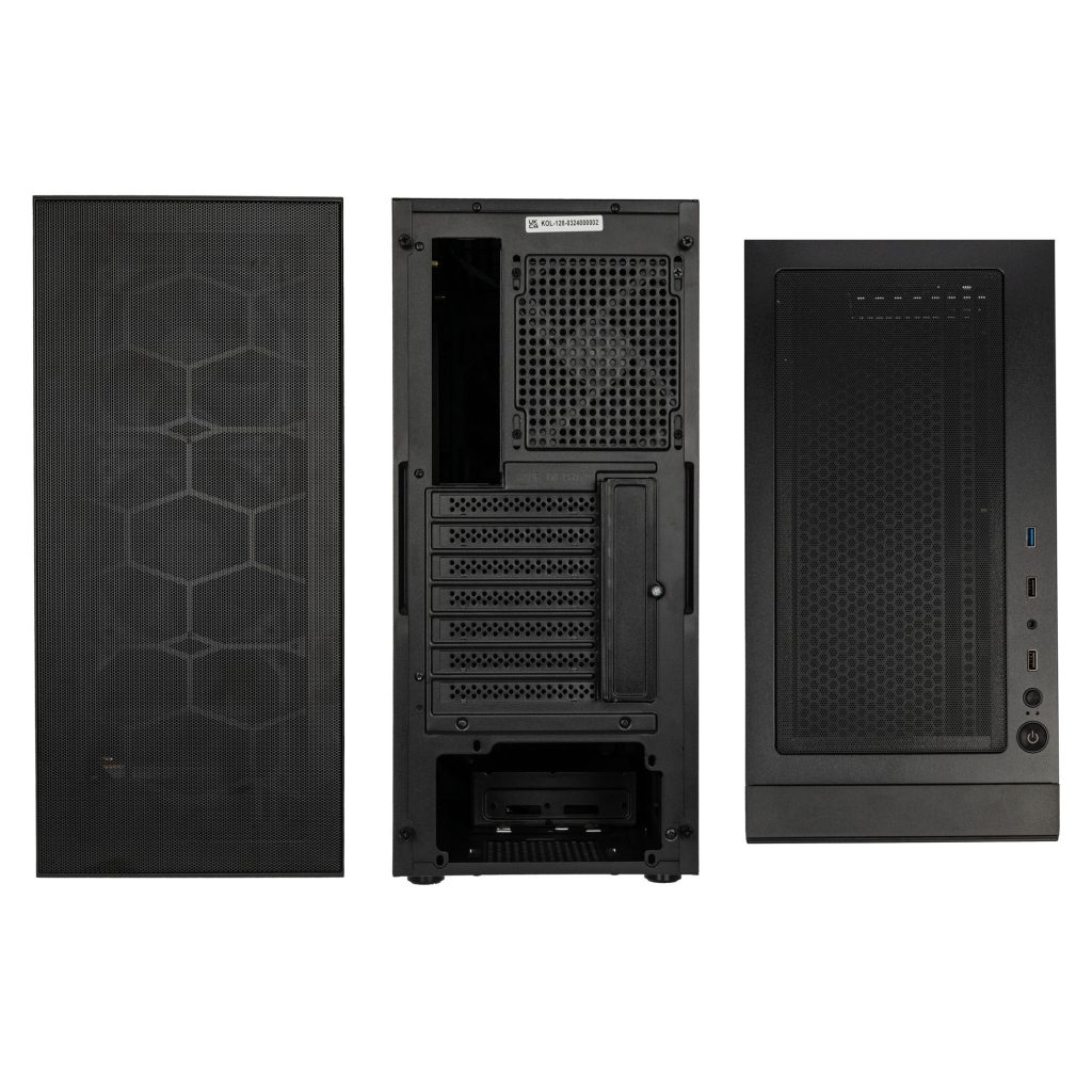 Kolink Observatory HF Mesh PWM Midi Tower - black