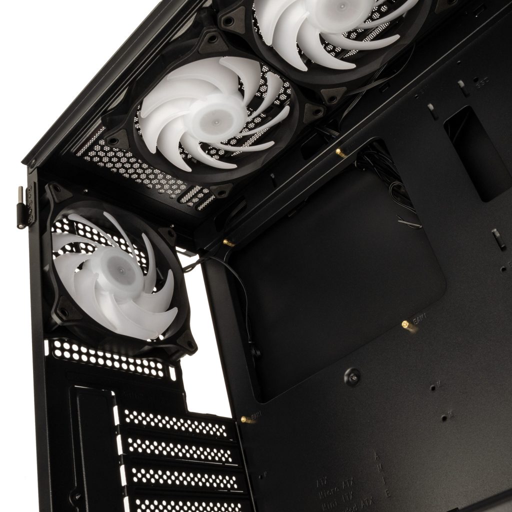Kolink Observatory HF Plus Glass ARGB Midi Tower - black