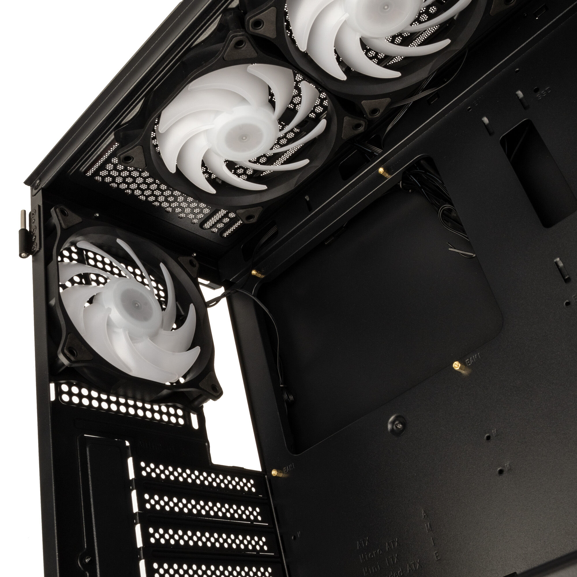 Kolink Observatory HF Plus Glass ARGB Midi Tower - black