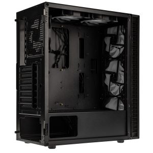 Kolink Observatory HF Plus Glass ARGB Midi Tower - black