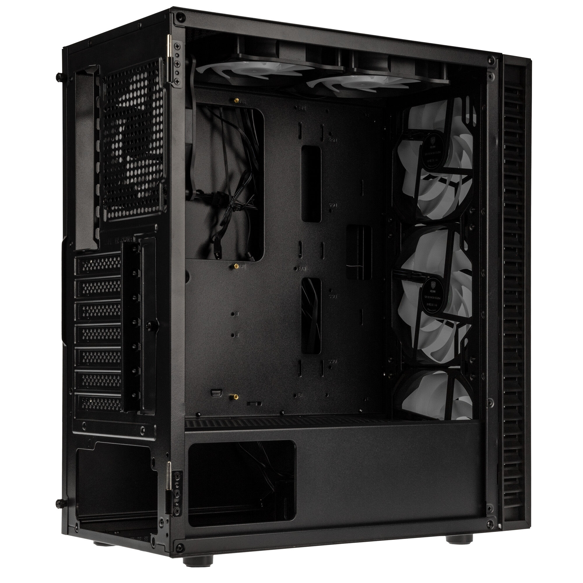 Kolink Observatory HF Plus Glass ARGB Midi Tower - black