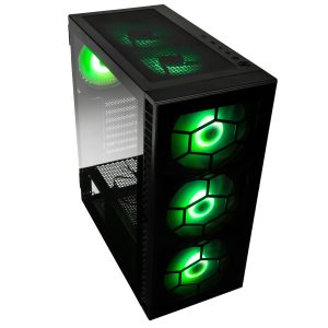 Kolink Observatory HF Plus Glass ARGB Midi Tower - black