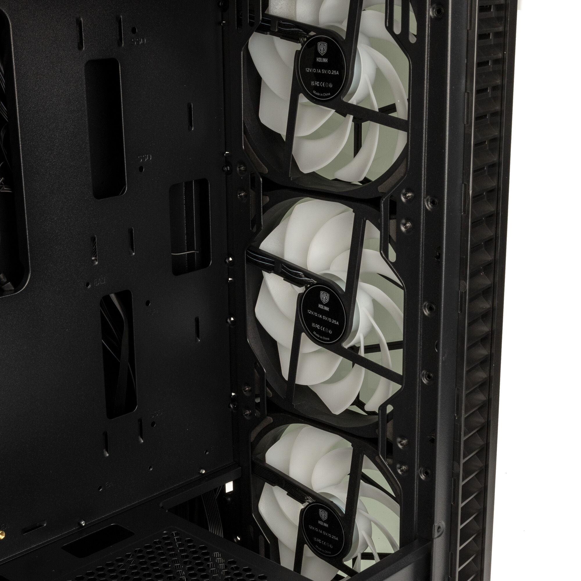 Kolink Observatory HF Plus Glass ARGB Midi Tower - black