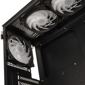 Kolink Observatory HF Plus Mesh ARGB Midi Tower - black