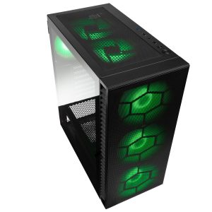 Kolink Observatory HF Plus Mesh ARGB Midi Tower - black