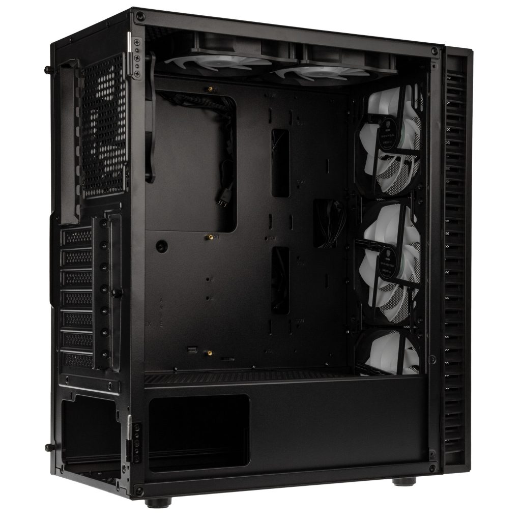 Kolink Observatory HF Plus Mesh ARGB Midi Tower - black
