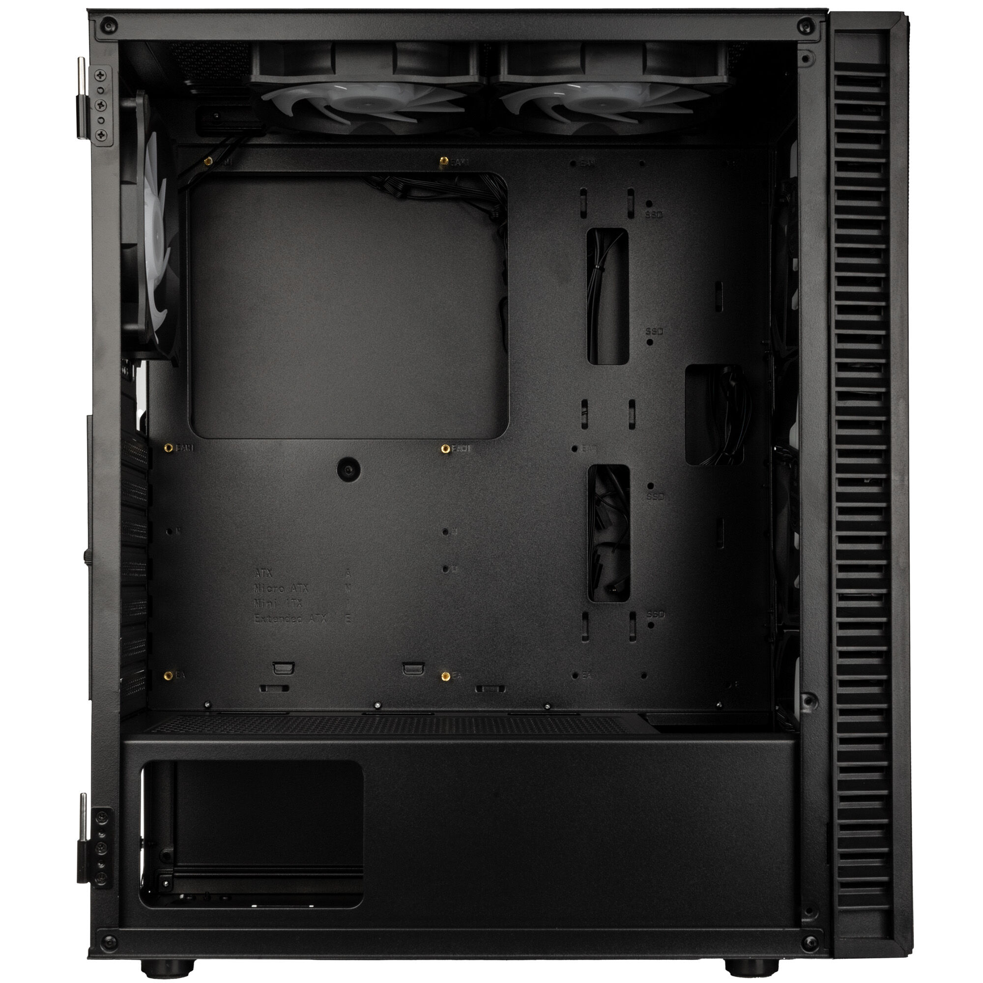 Kolink Observatory HF Plus Mesh ARGB Midi Tower - black