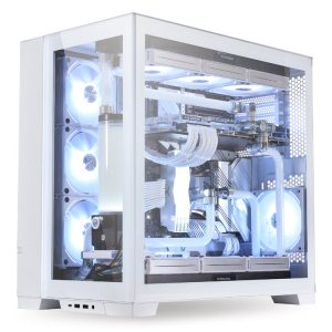 Lian Li O11 Dynamic EVO, Tempered Glass - White