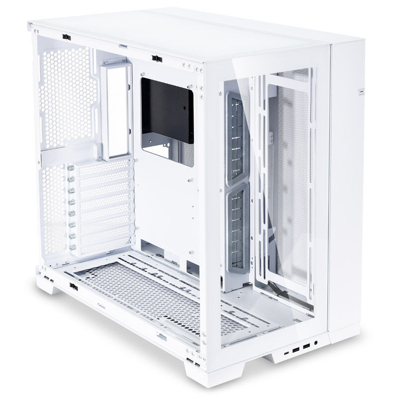 Lian Li O11 Dynamic EVO, Tempered Glass - White