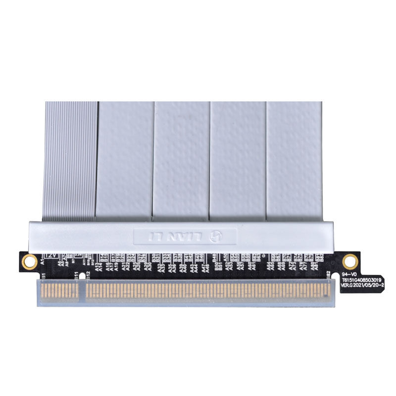 Lian Li PW-PCI-4-60W PCIE4.0 Riser Cable, white - 60cm