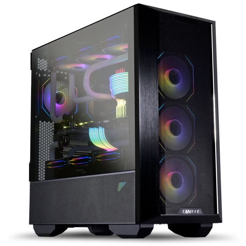 Lian li LANCOOL III E-ATX case, midi tower, RGB - black