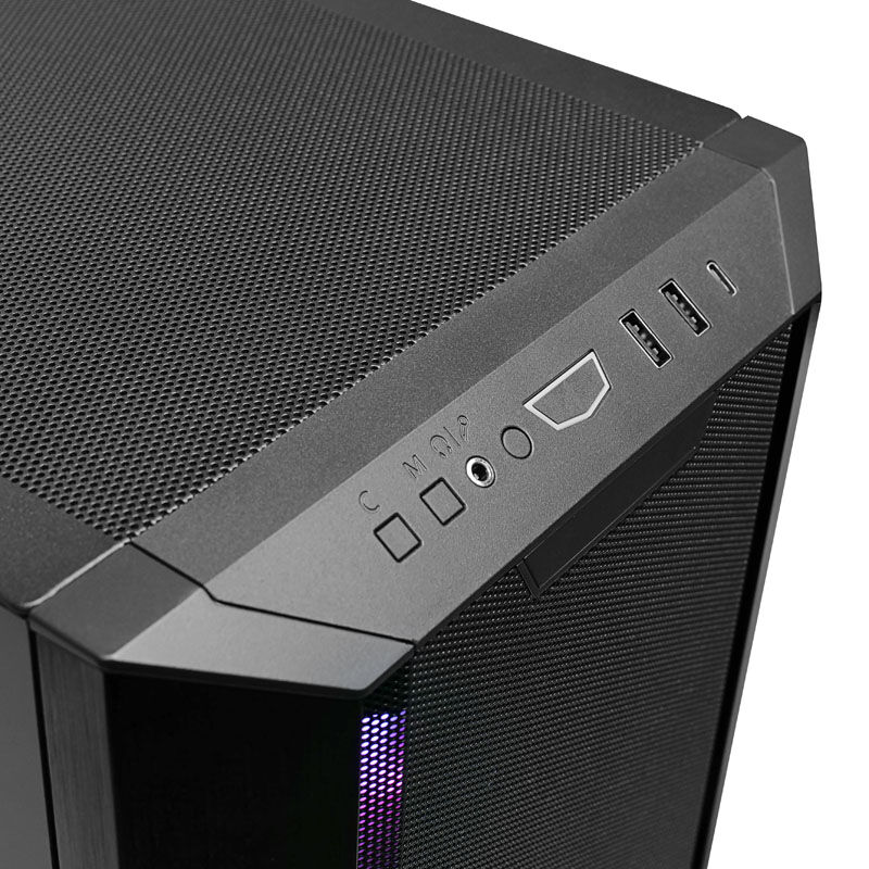 Lian li LANCOOL III E-ATX case, midi tower, RGB - black