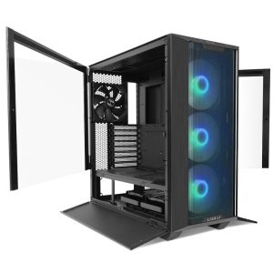 Lian li LANCOOL III E-ATX case, midi tower, RGB - black