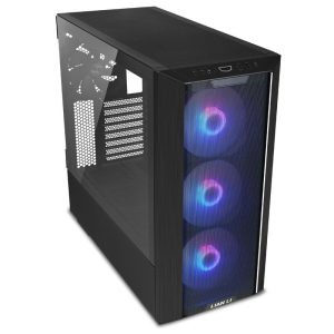 Lian li LANCOOL III E-ATX case, midi tower, RGB - black