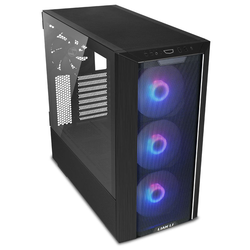 Lian li LANCOOL III E-ATX case, midi tower, RGB - black