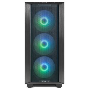 Lian li LANCOOL III E-ATX case, midi tower, RGB - black