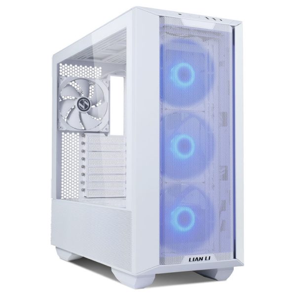 Lian li LANCOOL III E-ATX case, midi tower, RGB – white