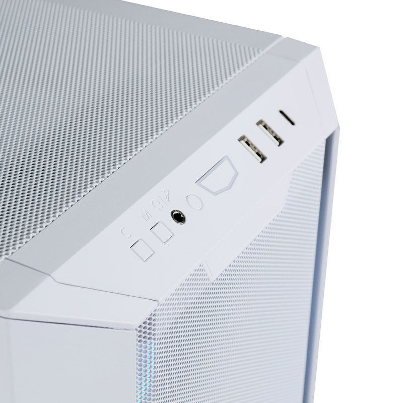 Lian li LANCOOL III E-ATX case, midi tower, RGB - white