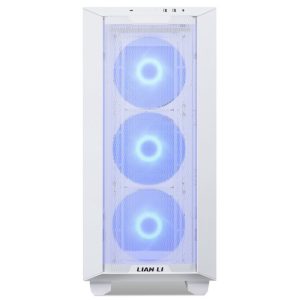 Lian li LANCOOL III E-ATX case, midi tower, RGB - white