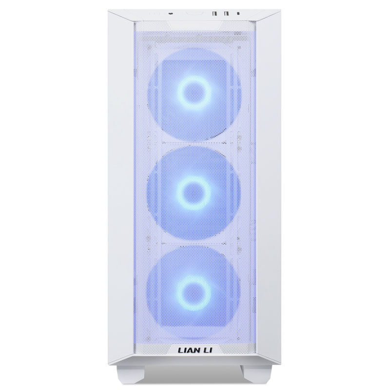 Lian li LANCOOL III E-ATX case, midi tower, RGB - white