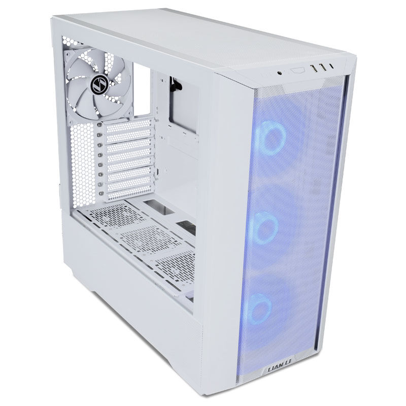 Lian li LANCOOL III E-ATX case, midi tower, RGB - white