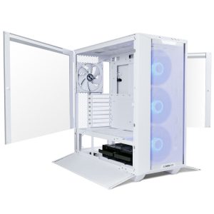 Lian li LANCOOL III E-ATX case, midi tower, RGB - white