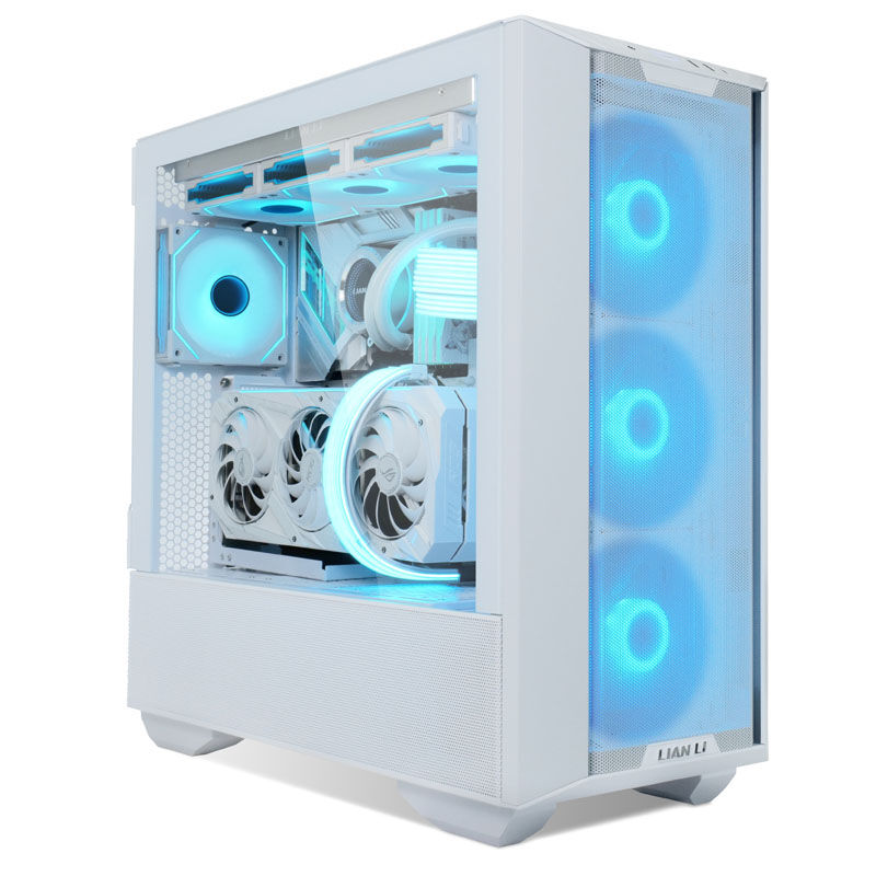 Lian li LANCOOL III E-ATX case, midi tower, RGB - white