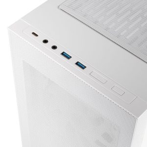 Lian Li LANCOOL 205 Mesh C Midi Tower - white
