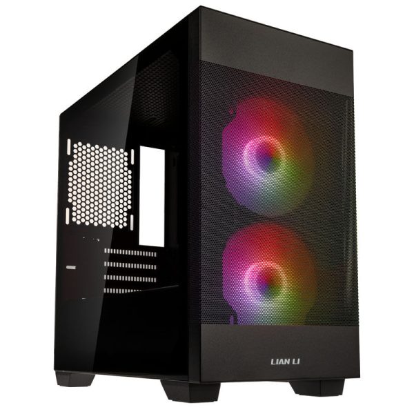 Lian Li LANCOOL 205M Mesh Micro-ATX case, tempered glass – black
