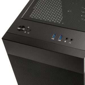 Lian Li LANCOOL 205M Mesh Micro-ATX case, tempered glass - black