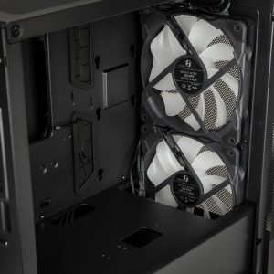Lian Li LANCOOL 205M Mesh Micro-ATX case, tempered glass - black