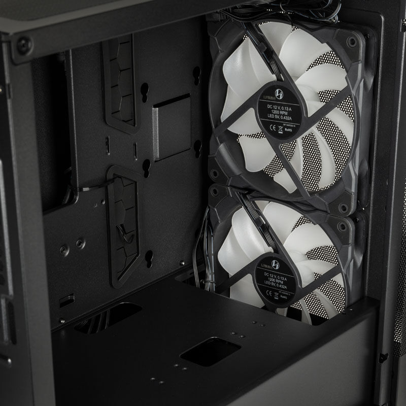 Lian Li LANCOOL 205M Mesh Micro-ATX case, tempered glass - black