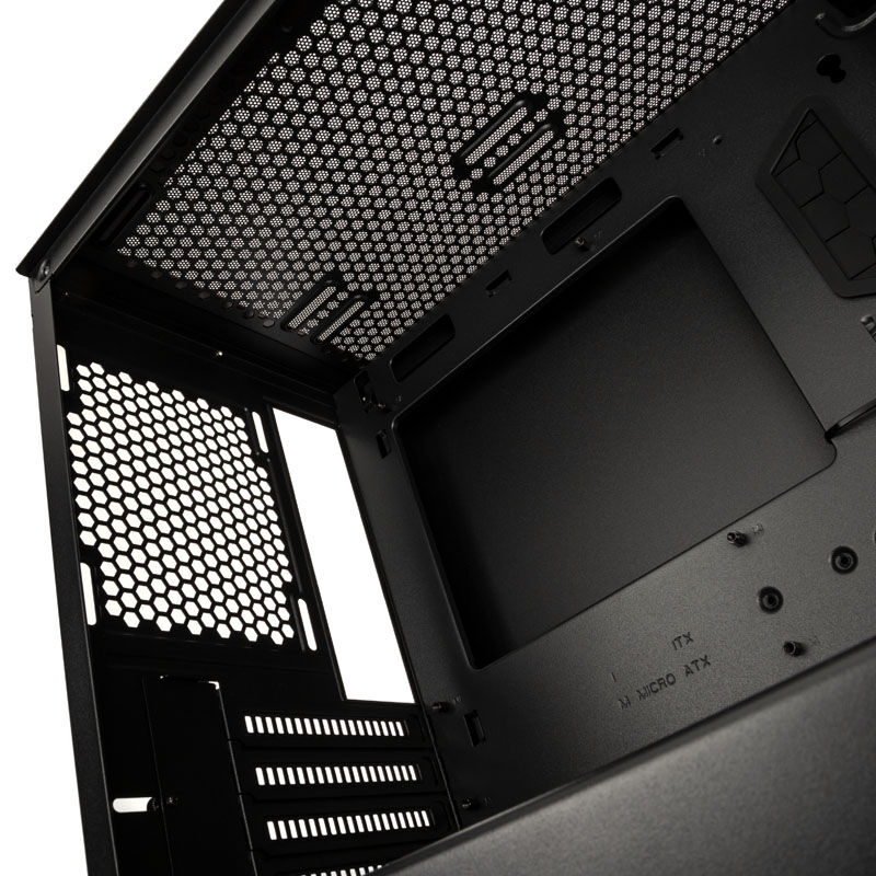 Lian Li LANCOOL 205M Mesh Micro-ATX case, tempered glass - black