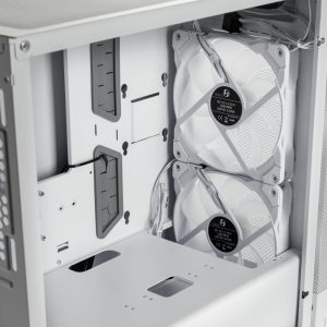 Lian Li LANCOOL 205M Mesh Micro-ATX case, tempered glass - white