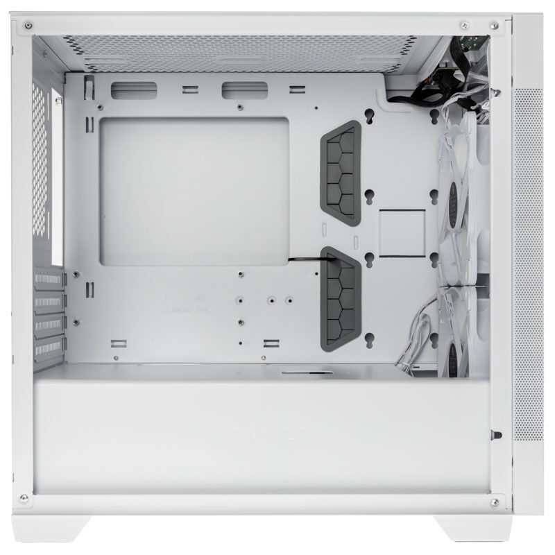 Lian Li LANCOOL 205M Mesh Micro-ATX case, tempered glass - white