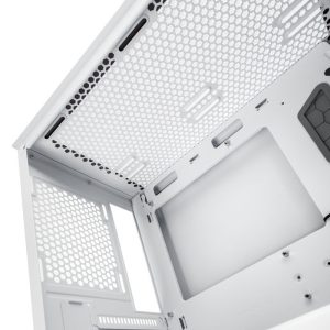 Lian Li LANCOOL 205M Mesh Micro-ATX case, tempered glass - white