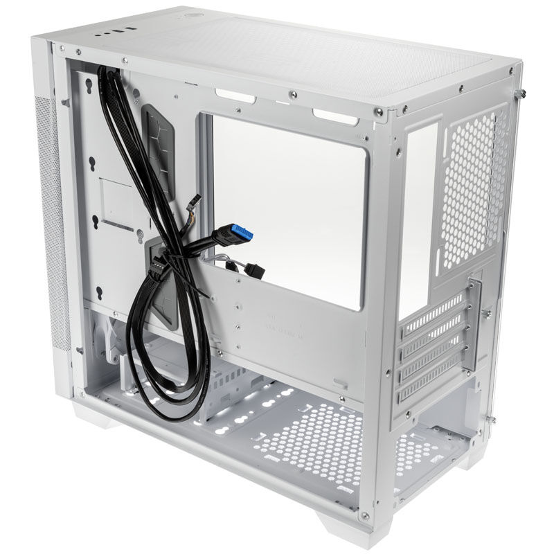 Lian Li LANCOOL 205M Mesh Micro-ATX case, tempered glass - white