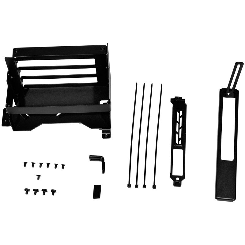 Lian Li O11DEXL-1X Upright GPU bracket - black : image 1