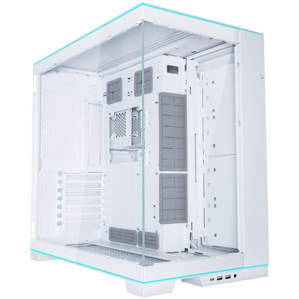 Lian Li O11D EVO RGB, Tempered Glass – white