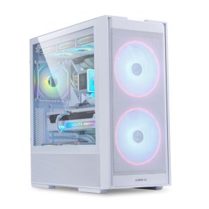 Lian Li LANCOOL 206 Case, Midi-Tower, ATX, Tempered Glass - white