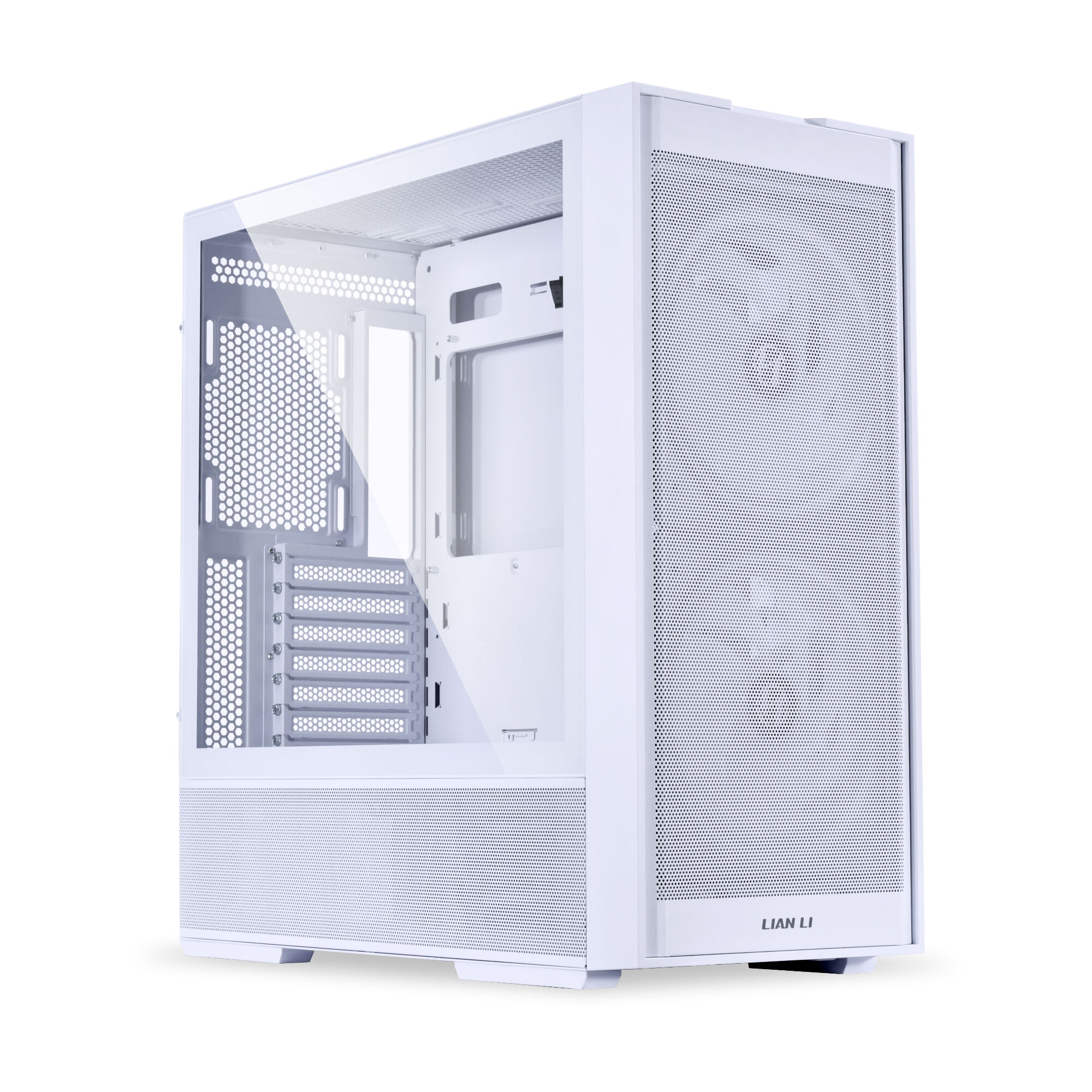 Lian Li LANCOOL 206 Case, Midi-Tower, ATX, Tempered Glass - white