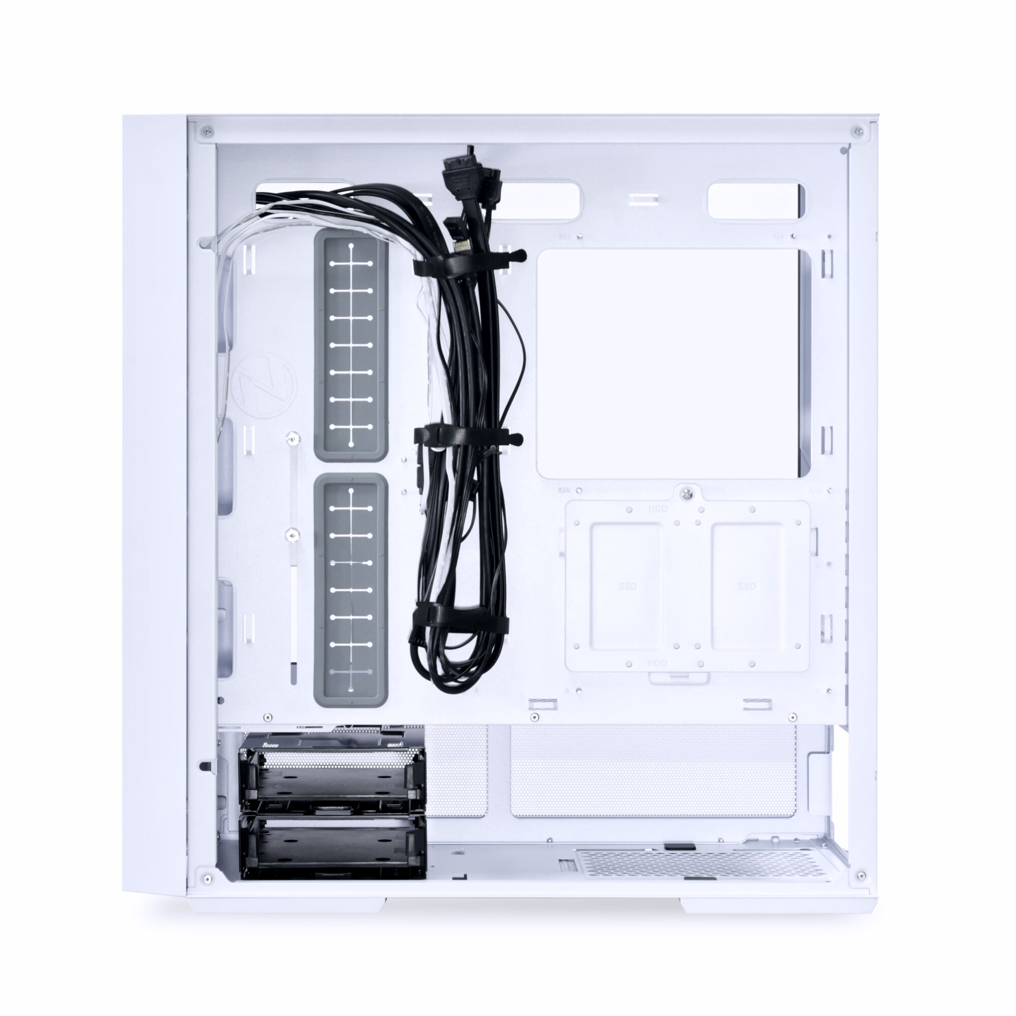 Lian Li LANCOOL 206 Case, Midi-Tower, ATX, Tempered Glass - white