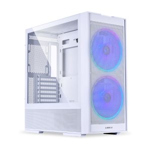 Lian Li LANCOOL 206 Case, Midi-Tower, ATX, Tempered Glass - white